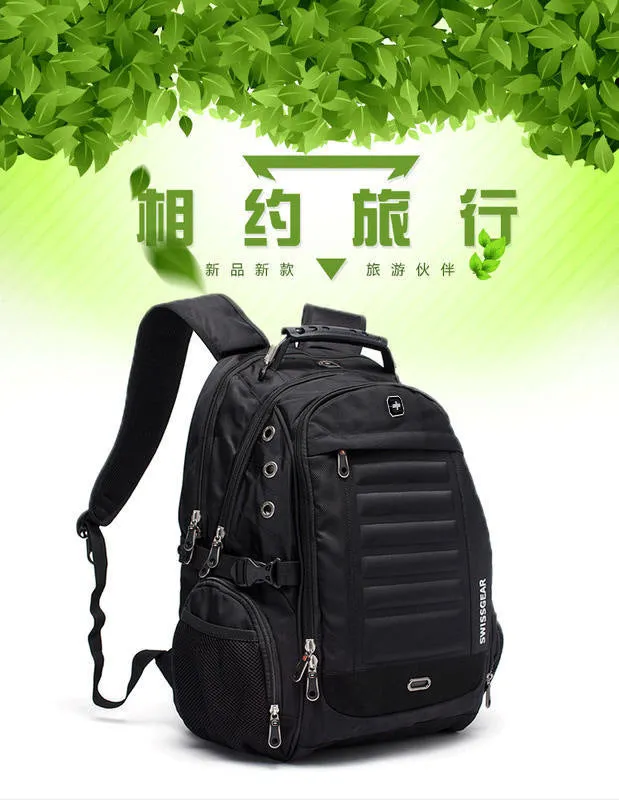 European style Super Outdoor Swagger Bag Polyamides and Nylon Backpack for Travel or Business