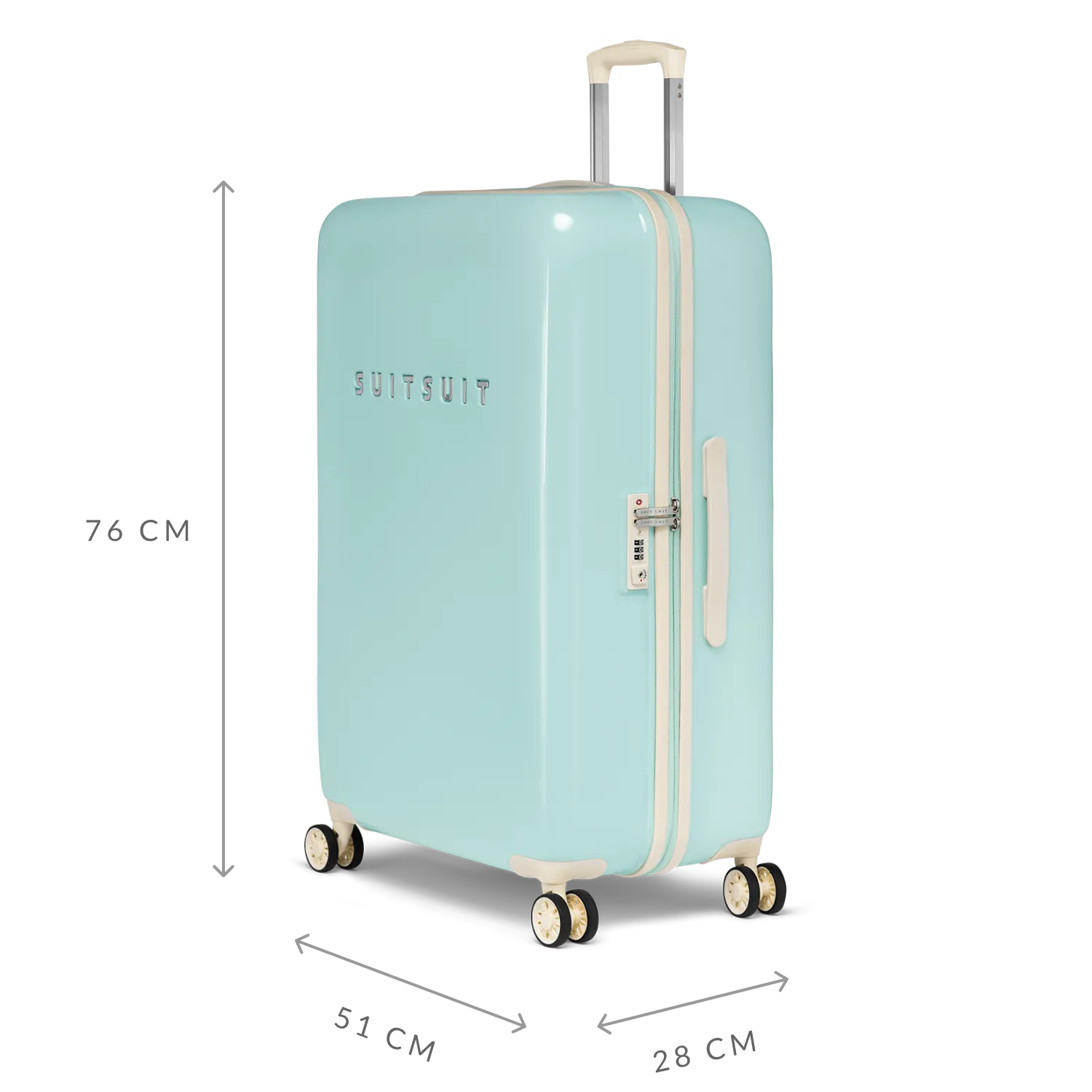 Fabulous Fifties - Luminous Mint - Safe Travels Set (20/28 INCH)