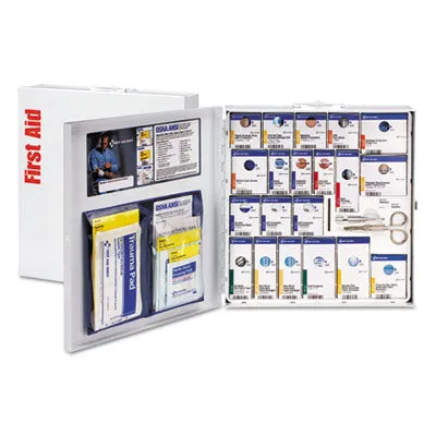 First Aid Only ANSI 2015 SmartCompliance Food Service Kit, w/o Medication, 50 People, 260 Piece (746006)