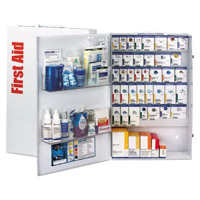 First Aid Only ANSI 2015 SmartCompliance Food Service Kit, w/o Medication, 50 People, 260 Piece (746006)