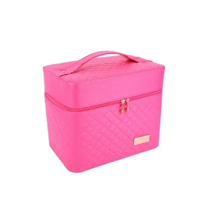 Flannel Cosmetic Box Shaped Large Capacity Case