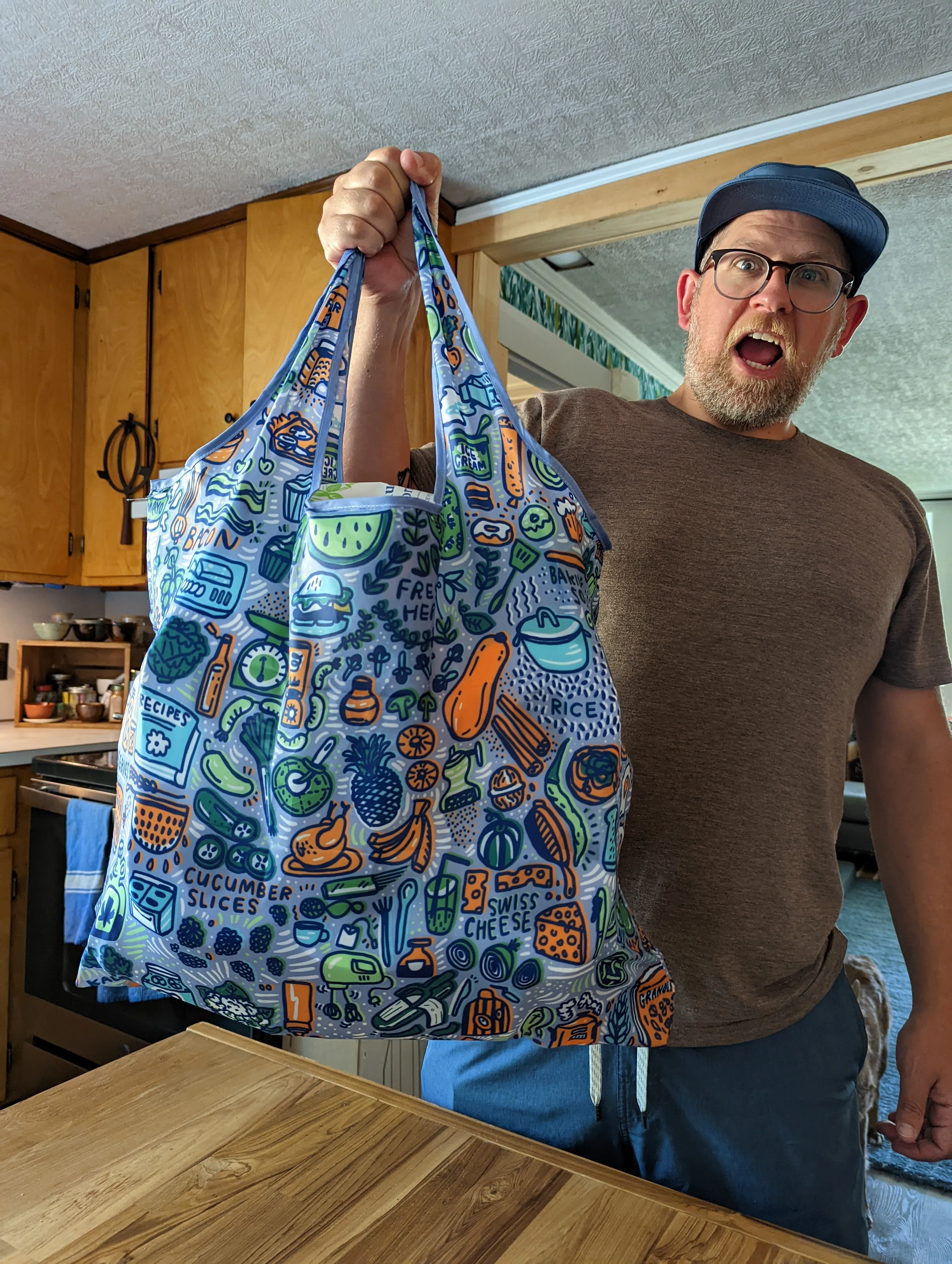 Foodie Reusable Tote