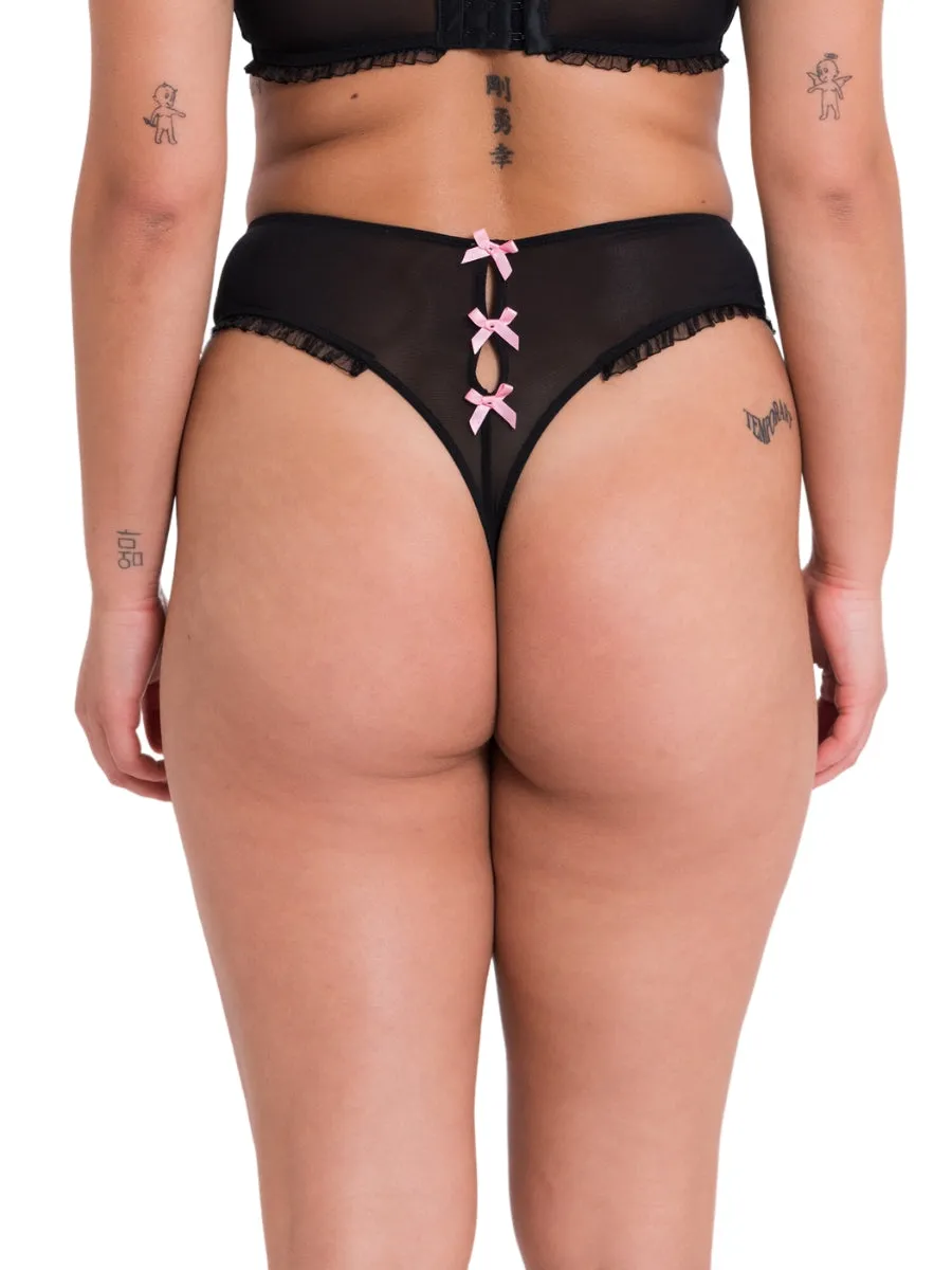 Frill Me High Waist Thong