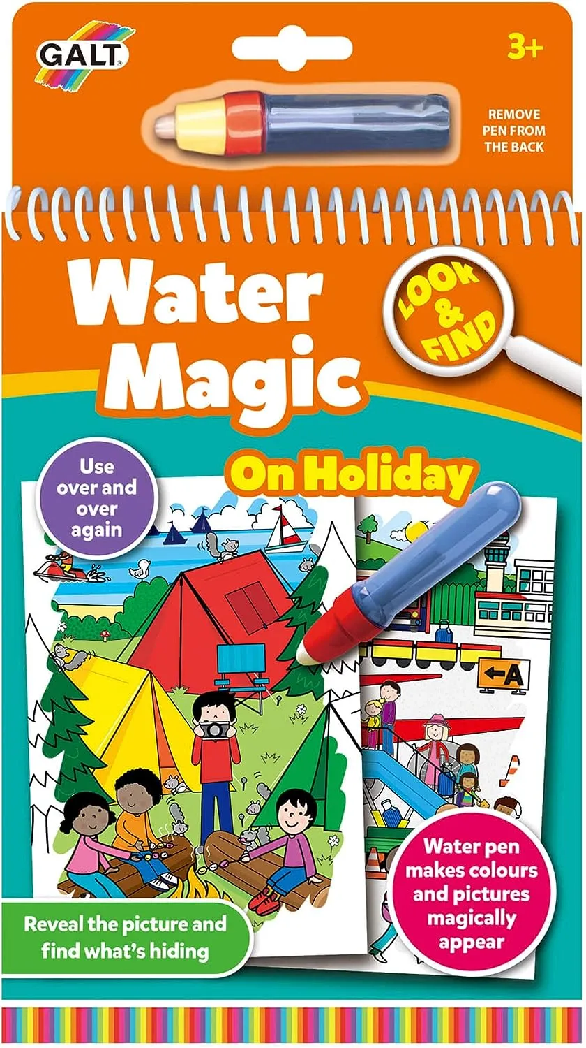 Galt 1005350a Water Magic Look & Find On Holiday