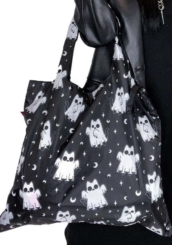 Ghostly Kitties | REUSABLE TOTE BAG