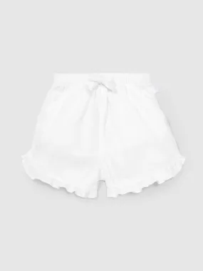 Girl Shorts | White