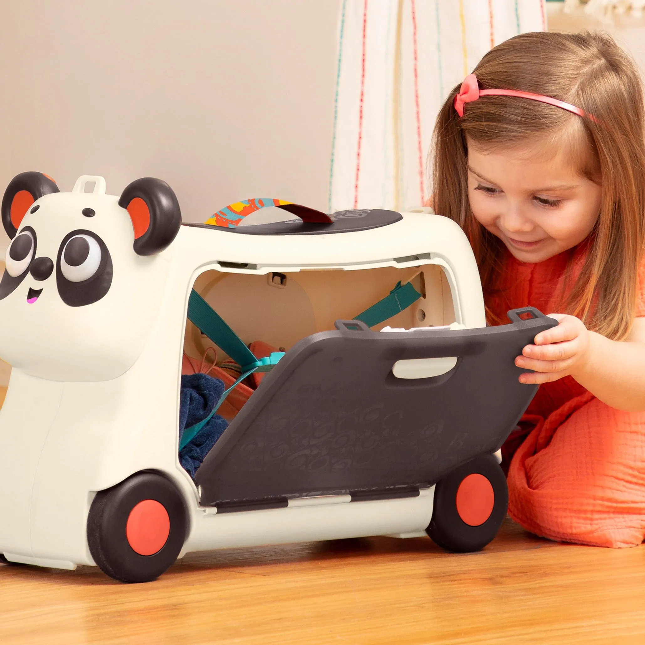 Gogo Ride-On with Storage – Bingo Panda - LB1862Z | 2 Years  