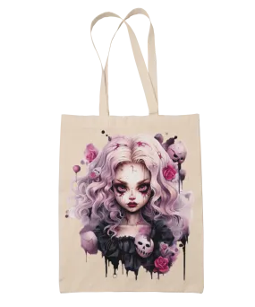 Gothic Barbie Tote Bag