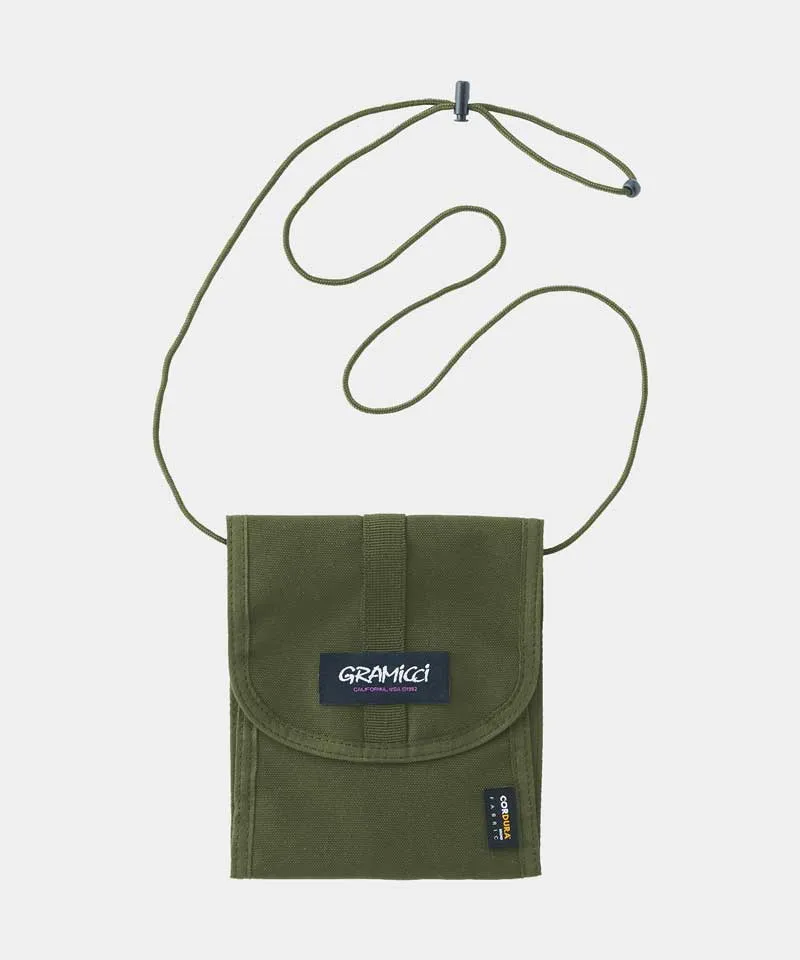 Gramicci Coyote Beige Cordura Lanyard Pouch Bag