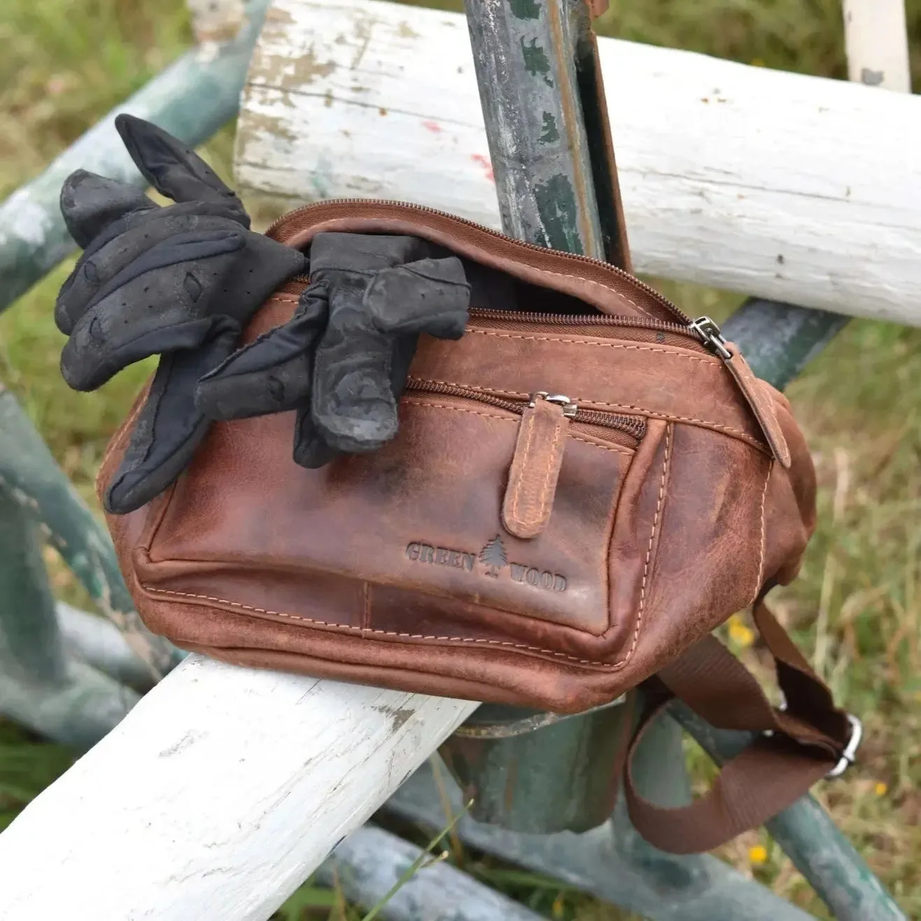 Greenwood Leather Waist Bag