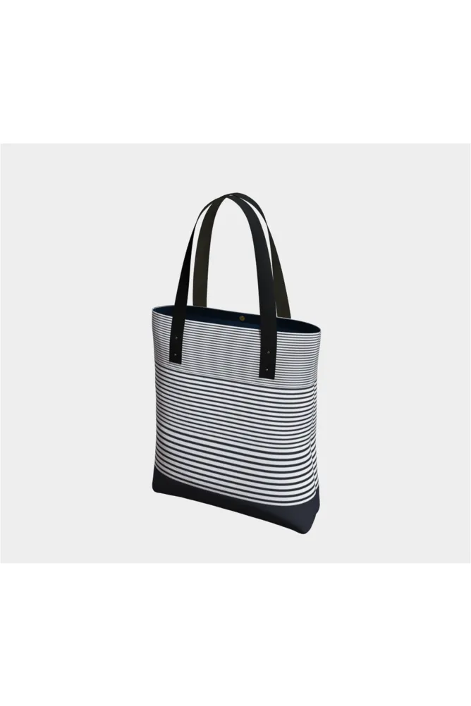 Harmonic Stripes Tote Bag