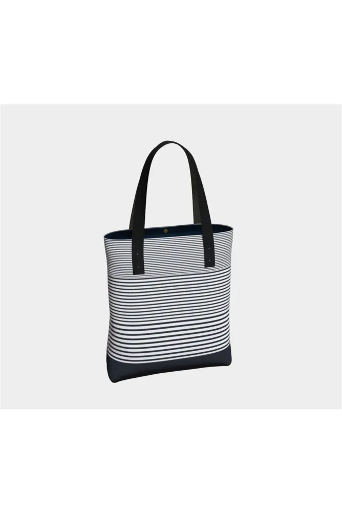 Harmonic Stripes Tote Bag