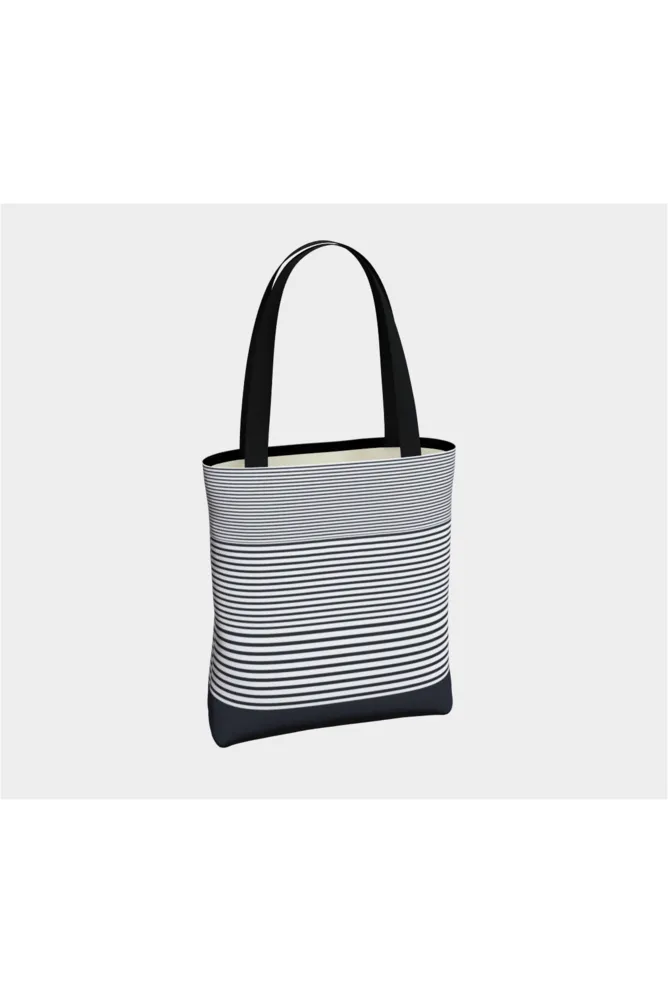 Harmonic Stripes Tote Bag