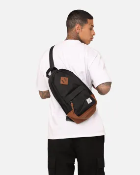 Herschel Bag Co Heritage Shoulder Bag Black/Tan