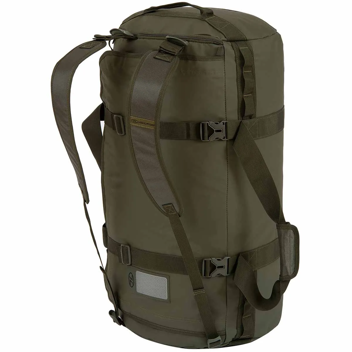 Highlander Storm Tarpaulin Duffle Bag 90L Olive Green