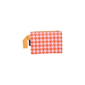 Houndstooth Mini Zip Pouch