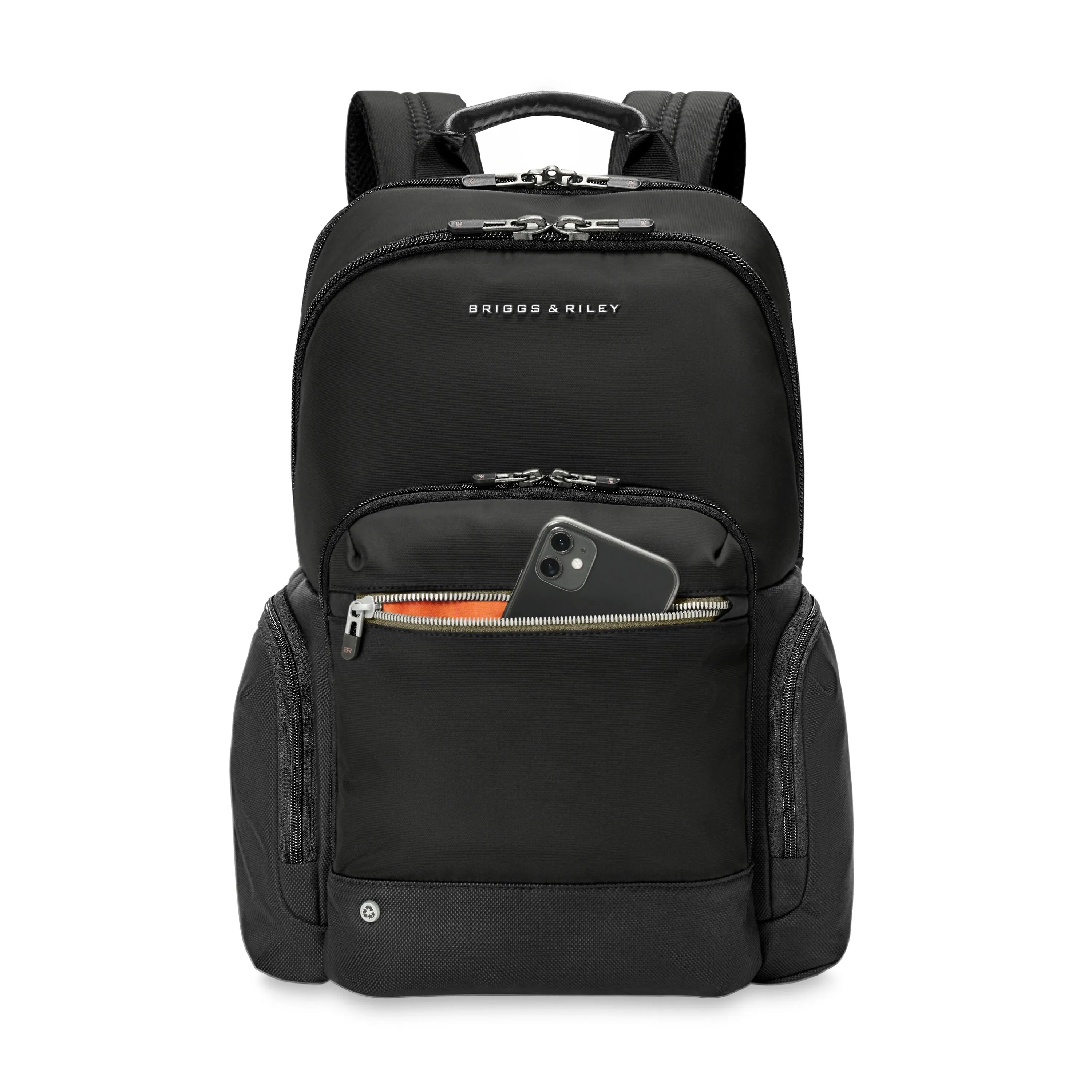 HTA Medium Multi-pocket Black Backpack