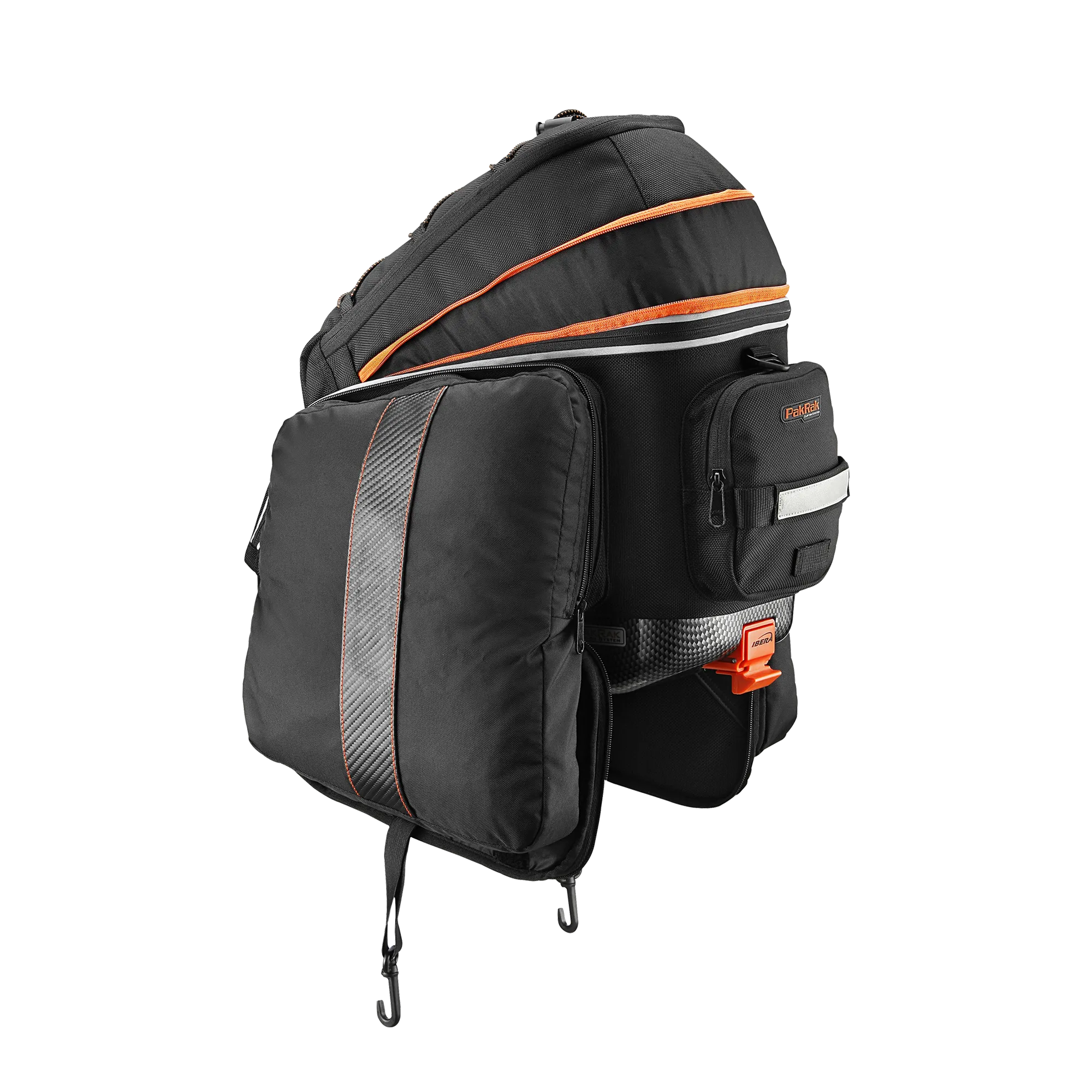 IBERA Commuter Bag Expandable Side Panniers | IB-BA14