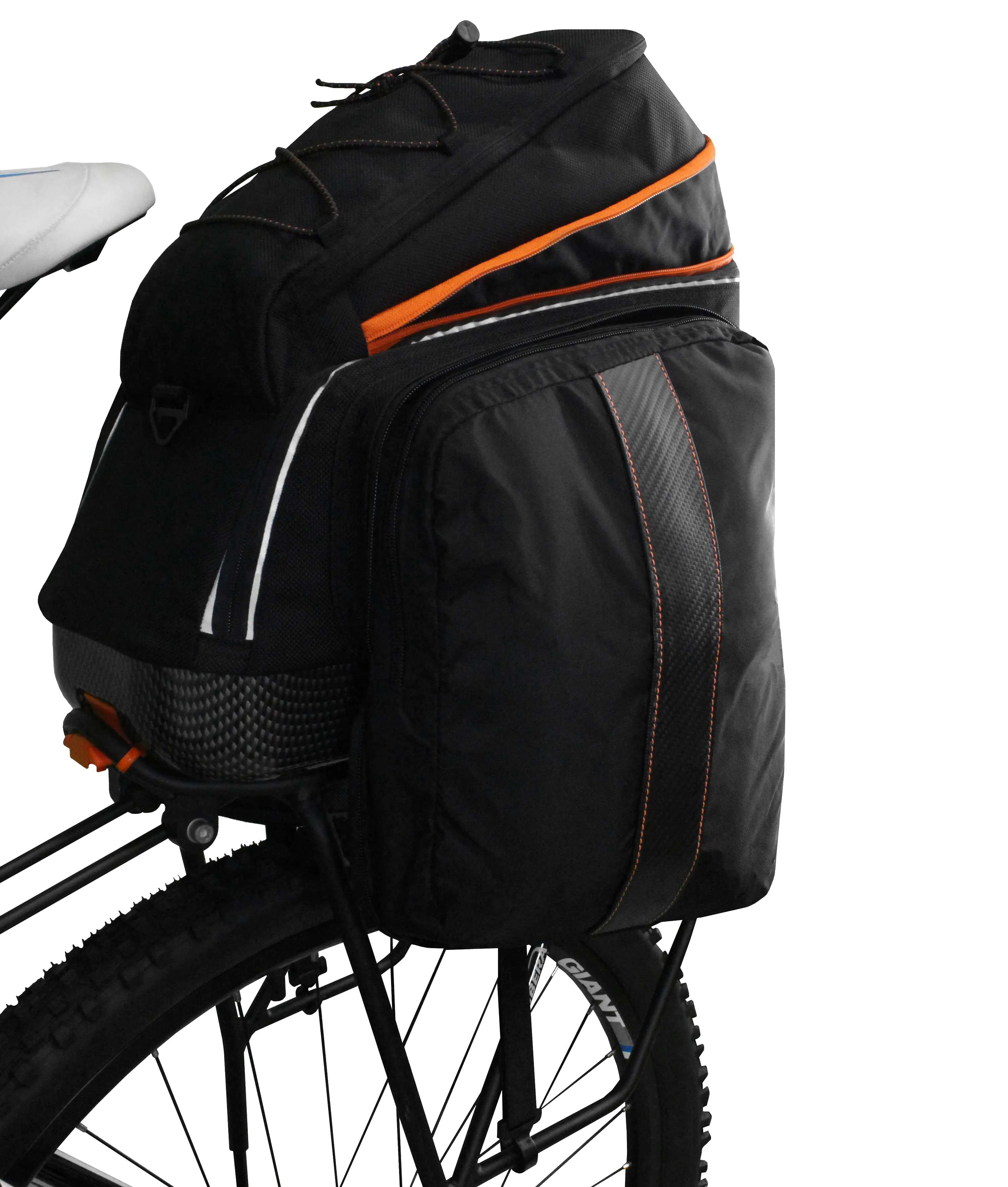 IBERA Commuter Bag Expandable Side Panniers | IB-BA14