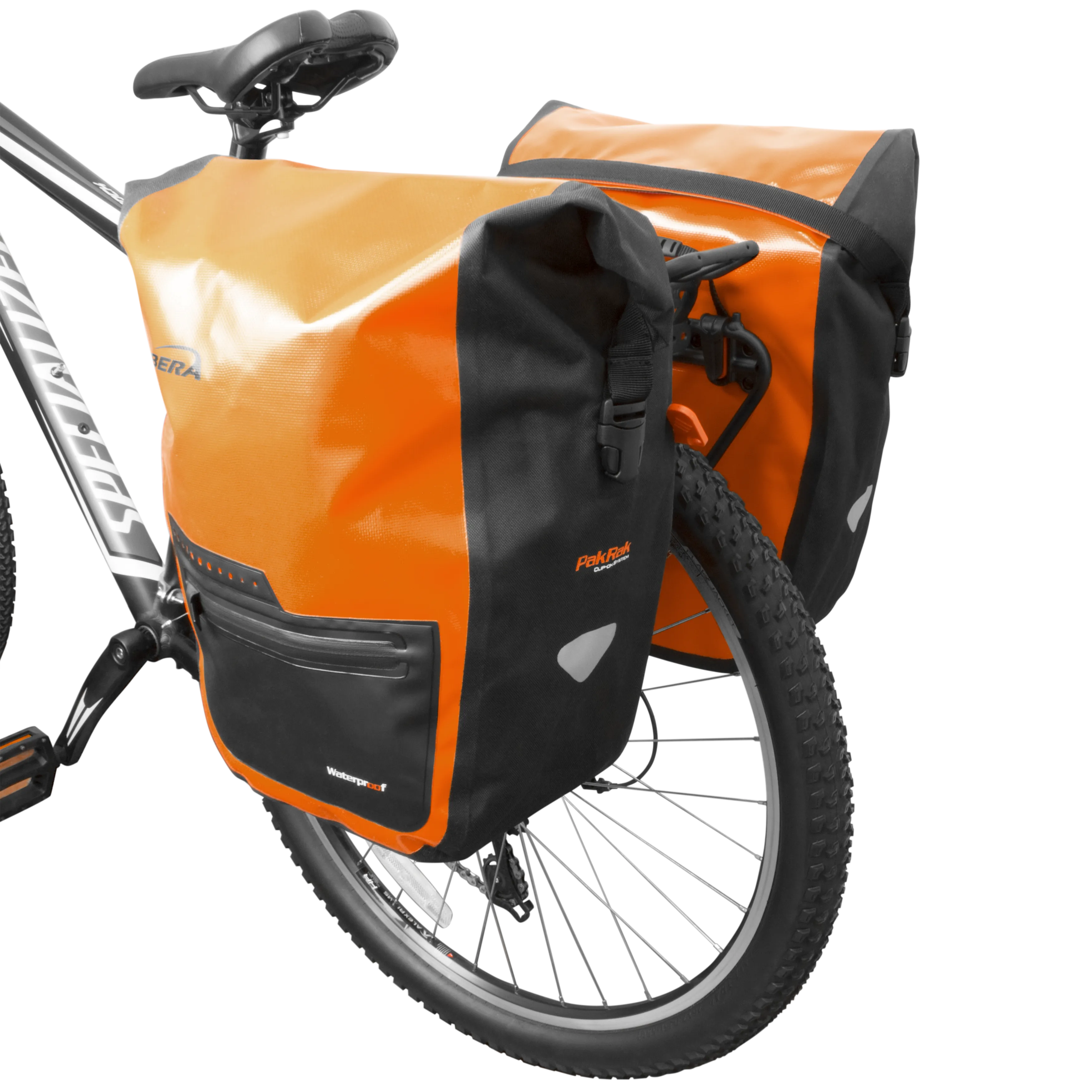 IBERA PakRak Bike Waterproof Pannier Bags-PAIR | IB-BA20