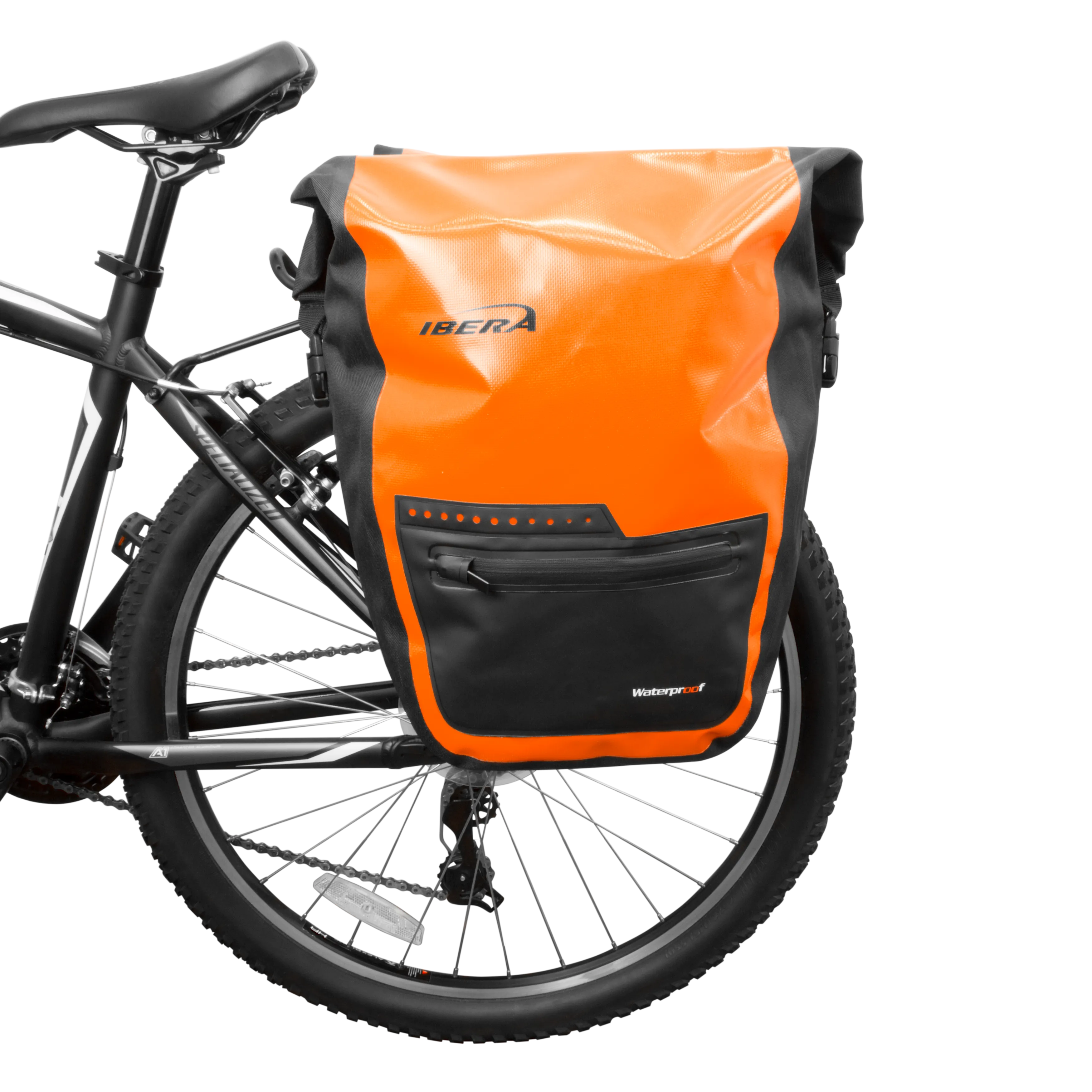 IBERA PakRak Bike Waterproof Pannier Bags-PAIR | IB-BA20