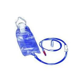 Kangaroo Large Bore Enteral Feeding Gravity Set with 1000mL Graduated Bag, 7-1/2 ft L Tubing - One each