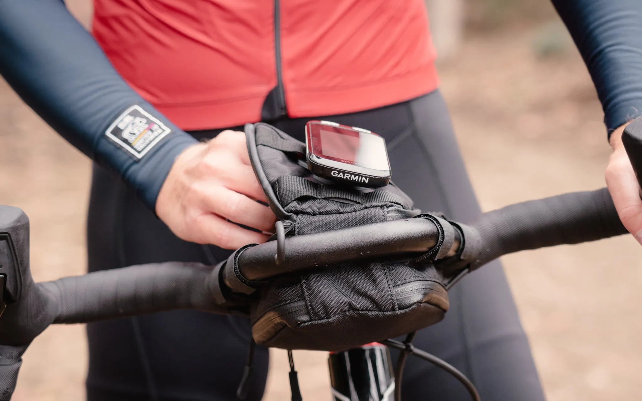 Kitchen Sink and Top Shelf Handlebar Bag Computer Mount