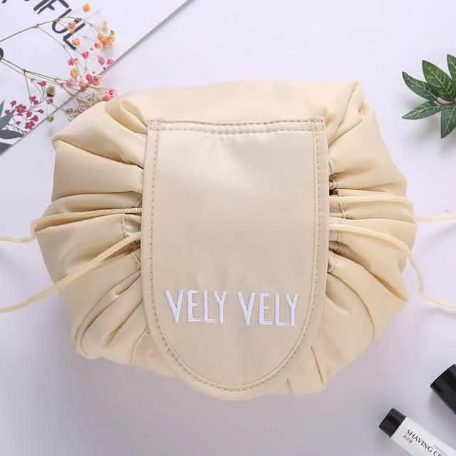 Korea Makeup Bag - Portable Travel Drawstring Organizer