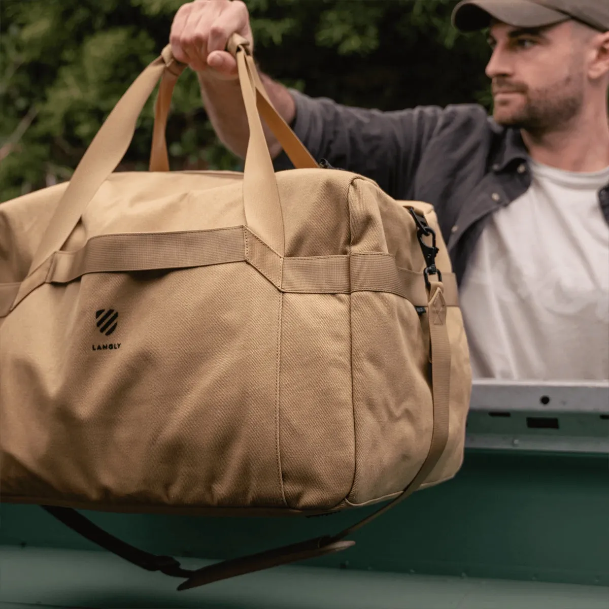 Langly : Weekender Duffle Bag : Navy