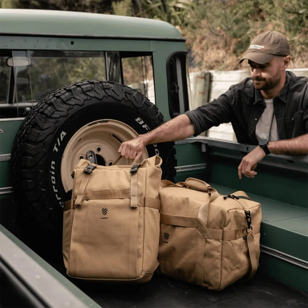 Langly : Weekender Duffle Bag : Navy