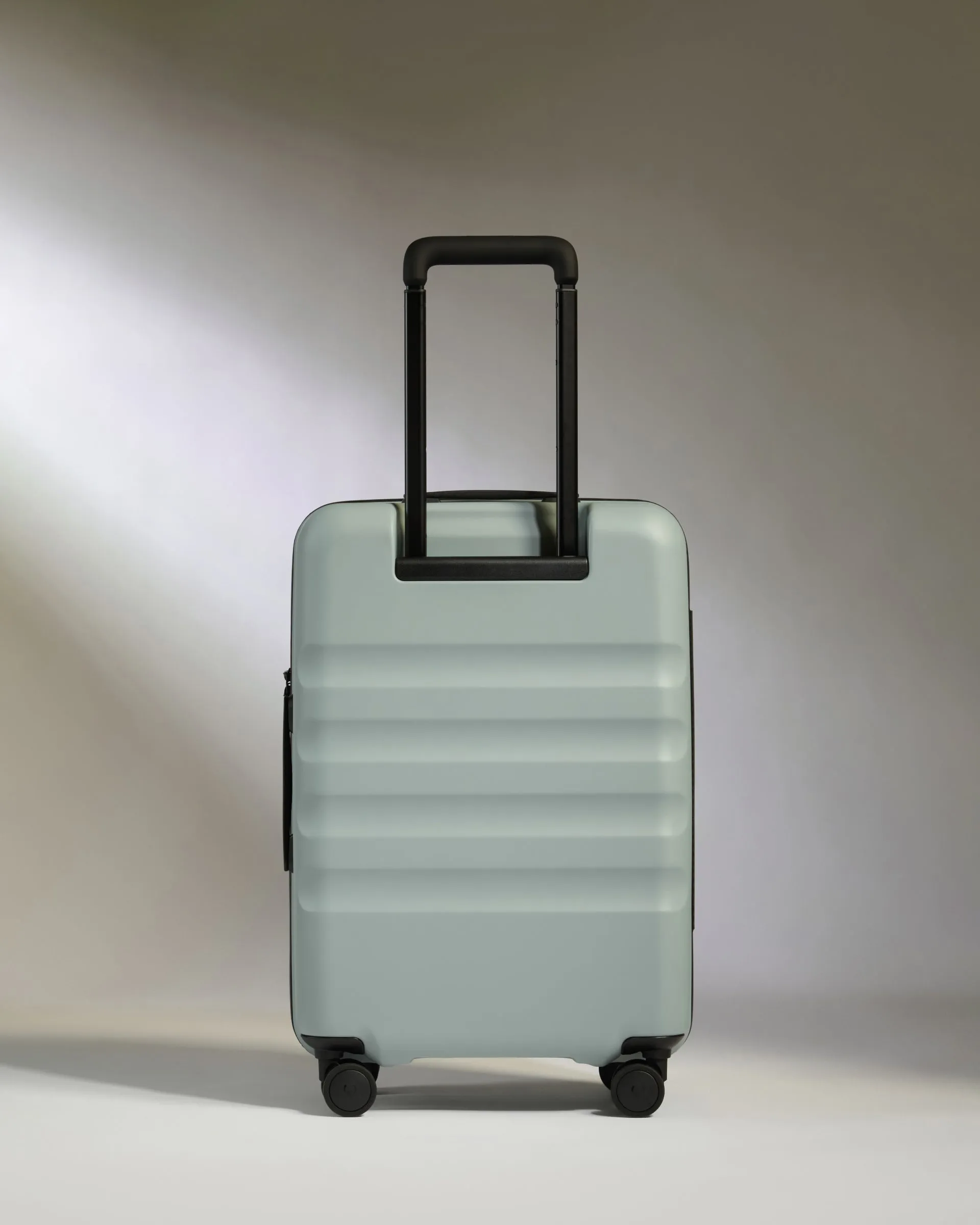 Large Cabin Suitcase in Mist Blue - Icon Stripe