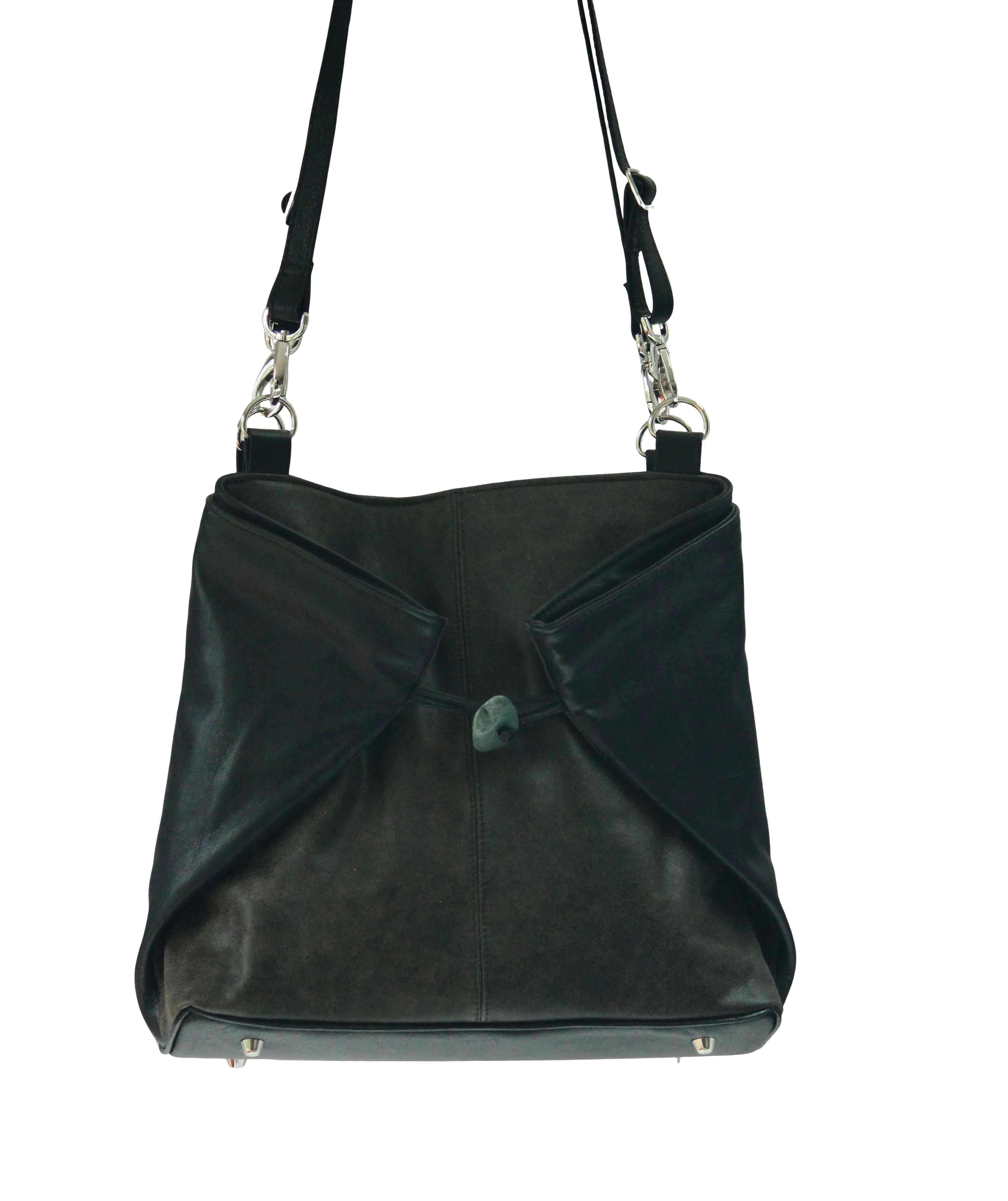 Large Origami Tote - Convertible Leather Bag