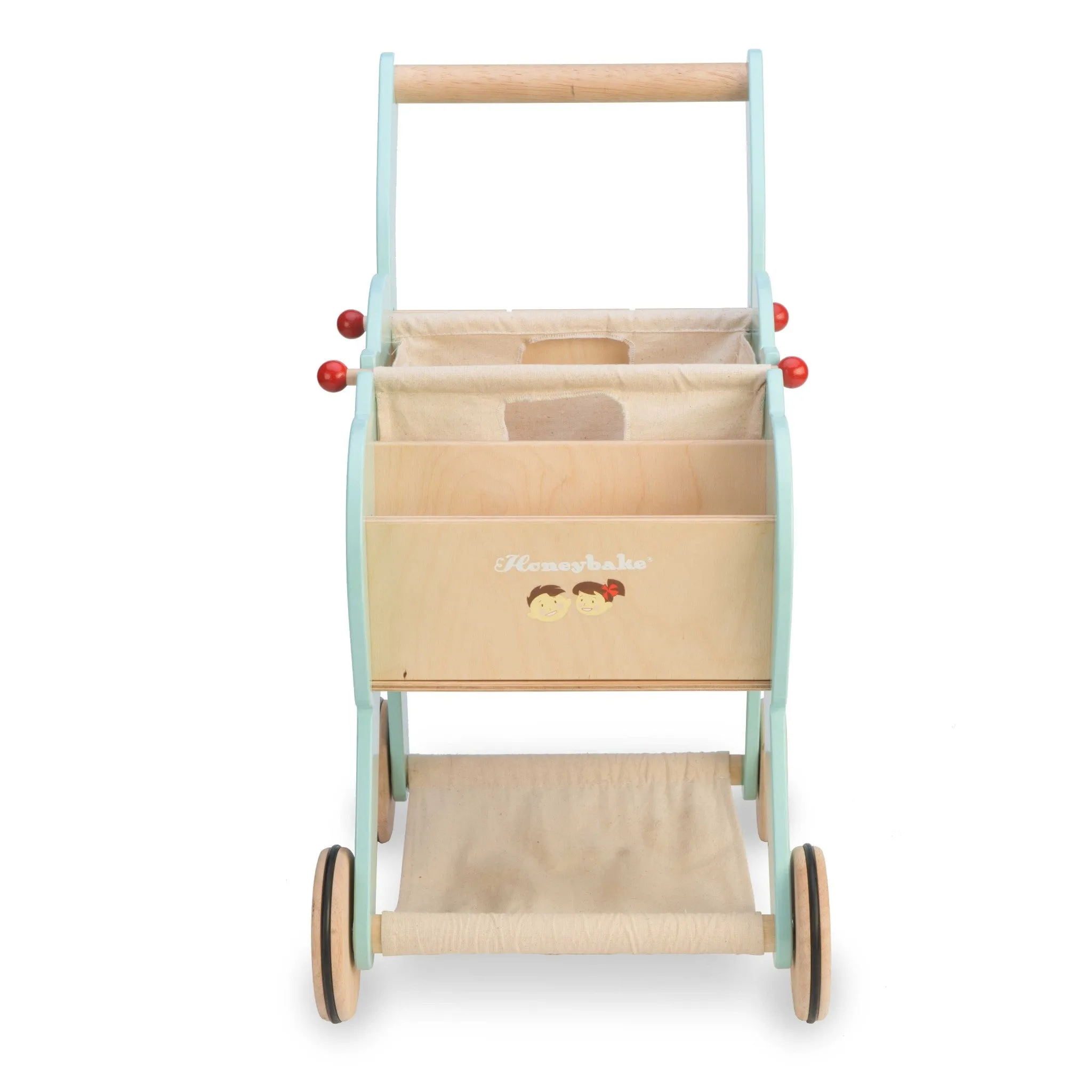 Le Toy Van Shopping Trolley (with detachable fabric bag)