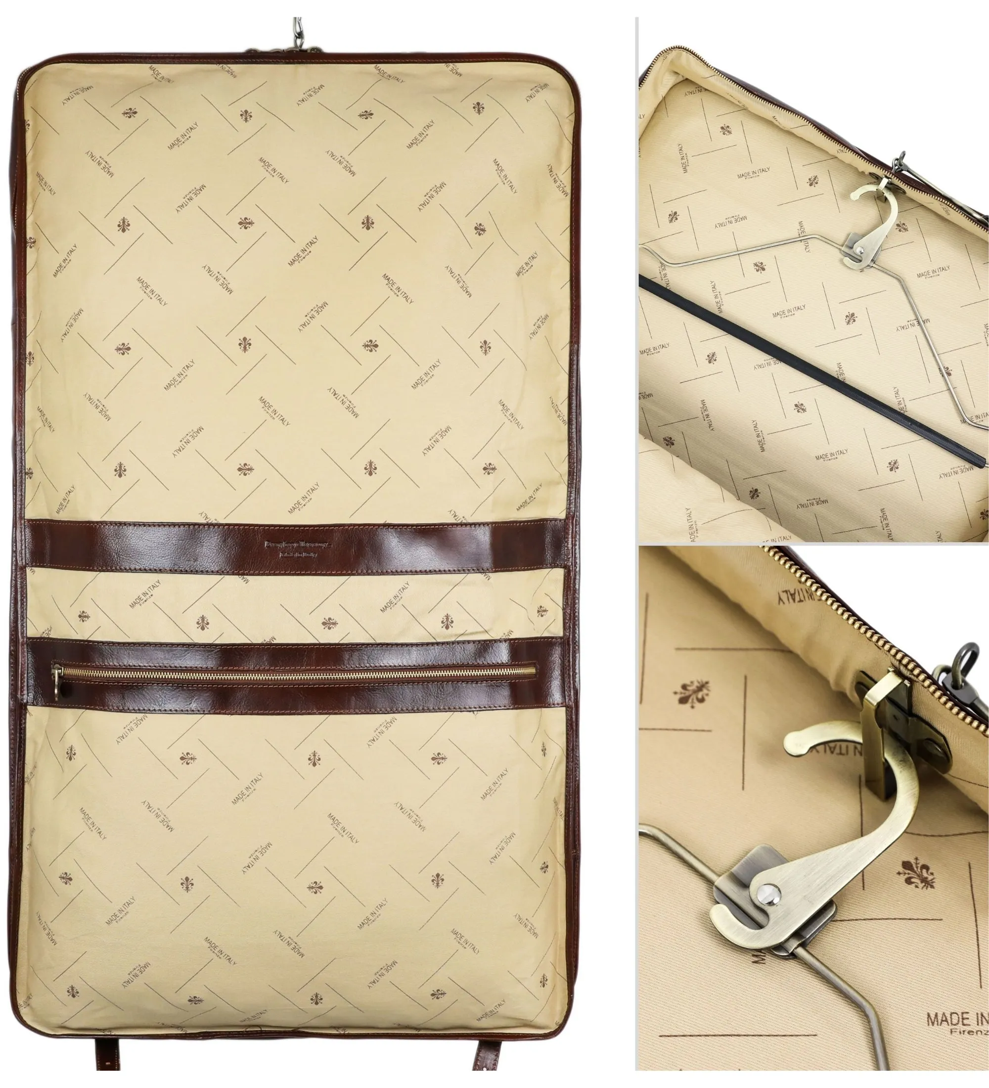 Leather Garment Bag - Great Expectations