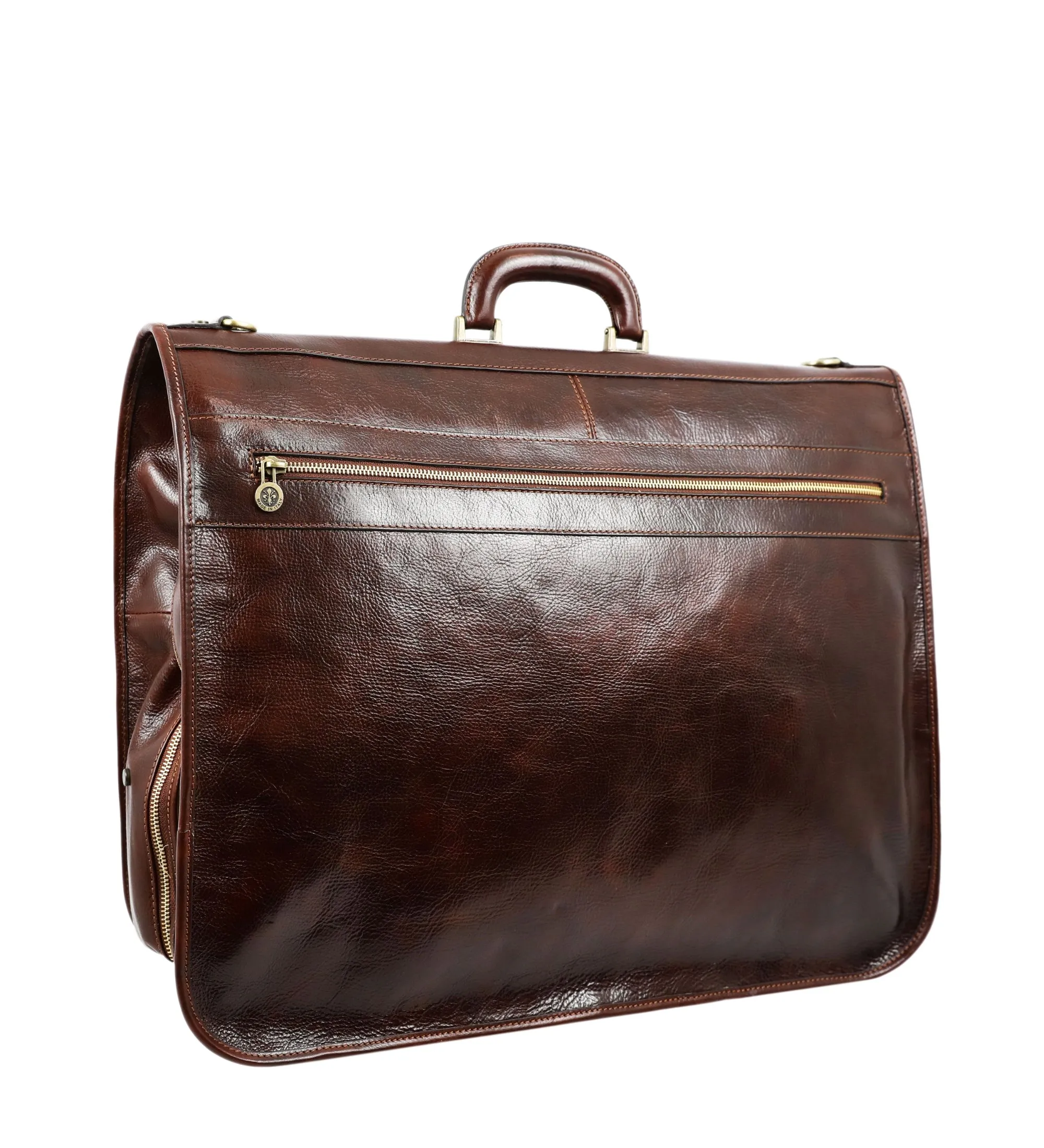 Leather Garment Bag - Great Expectations