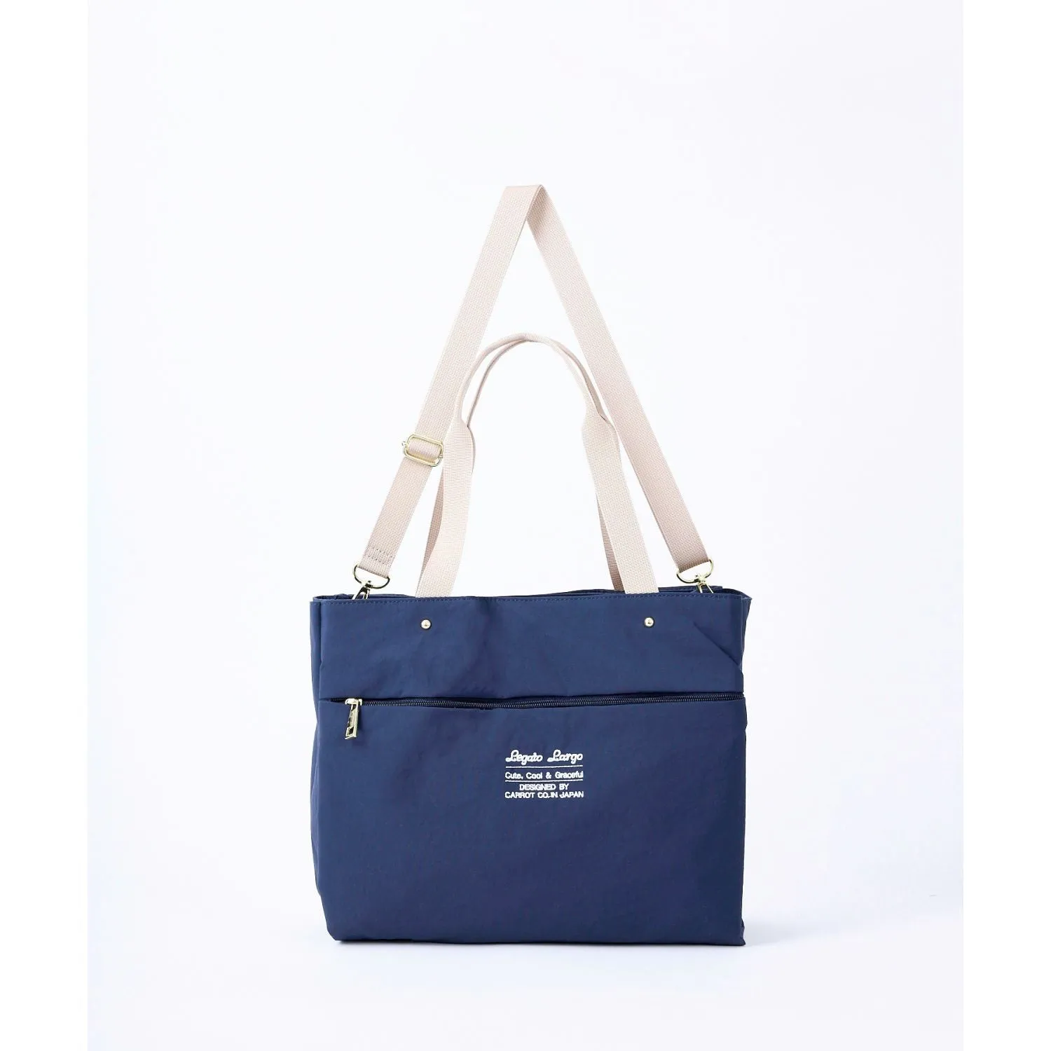 Legato Largo Washable Nylon 2Way Tote Bag