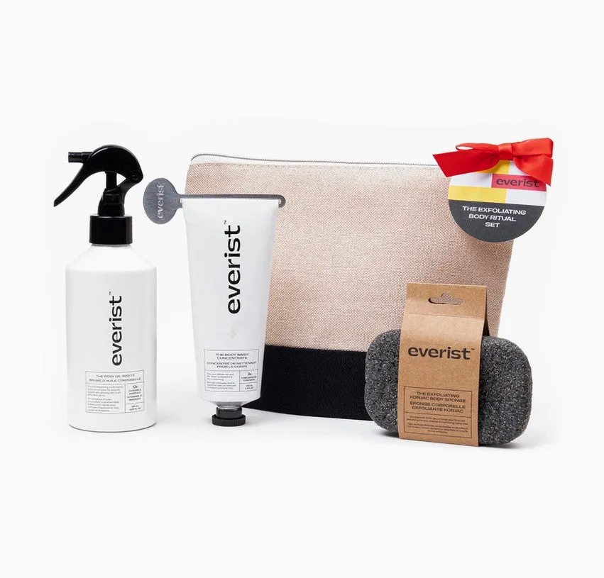 Limited Edition Everist Exfolilating Body Ritual Set