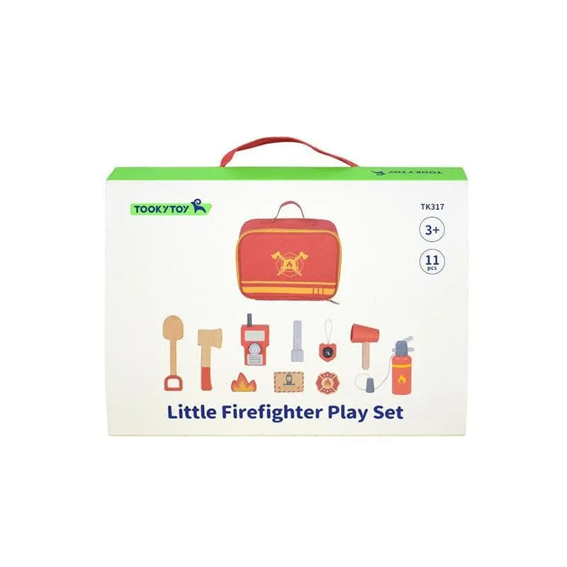 Little Firefighter Play Set in Carry Bag