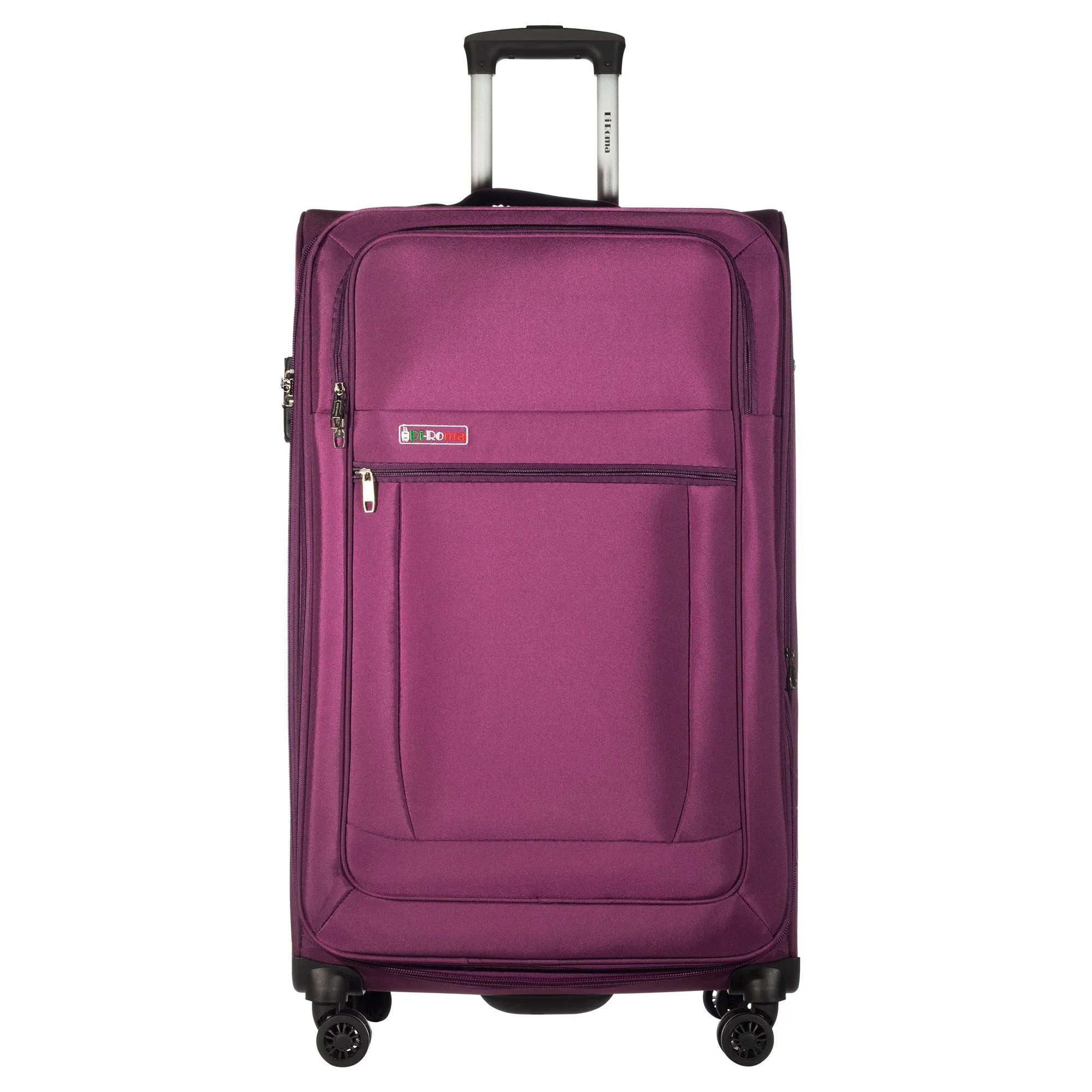 Luca Collection Purple luggage Set 3pc(20/26/30") Suitcase