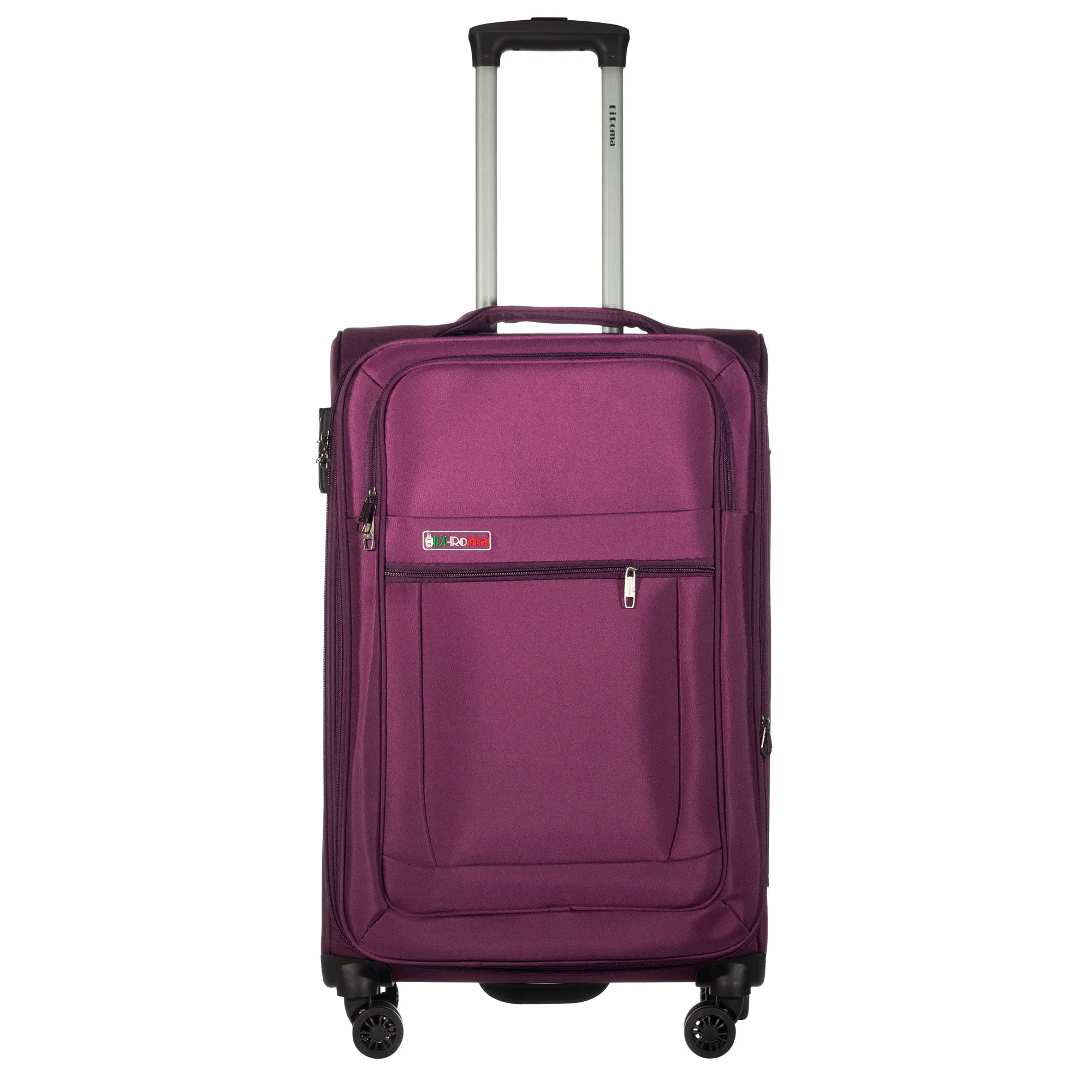 Luca Collection Purple luggage Set 3pc(20/26/30") Suitcase