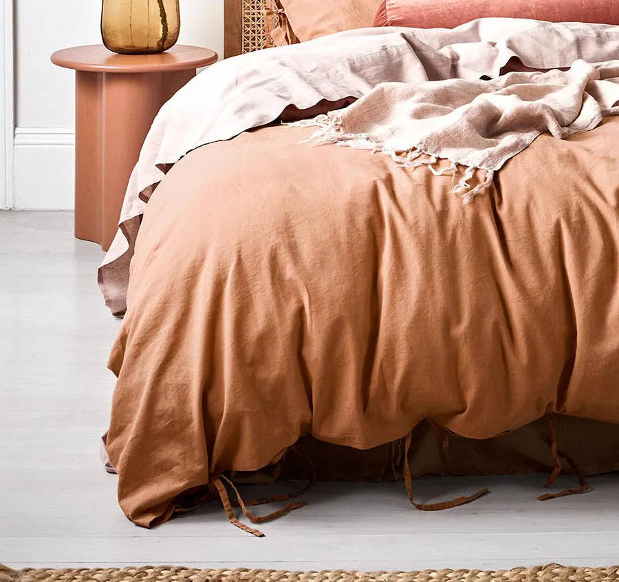 Maison Vintage Quilt Cover Range Hazelnut