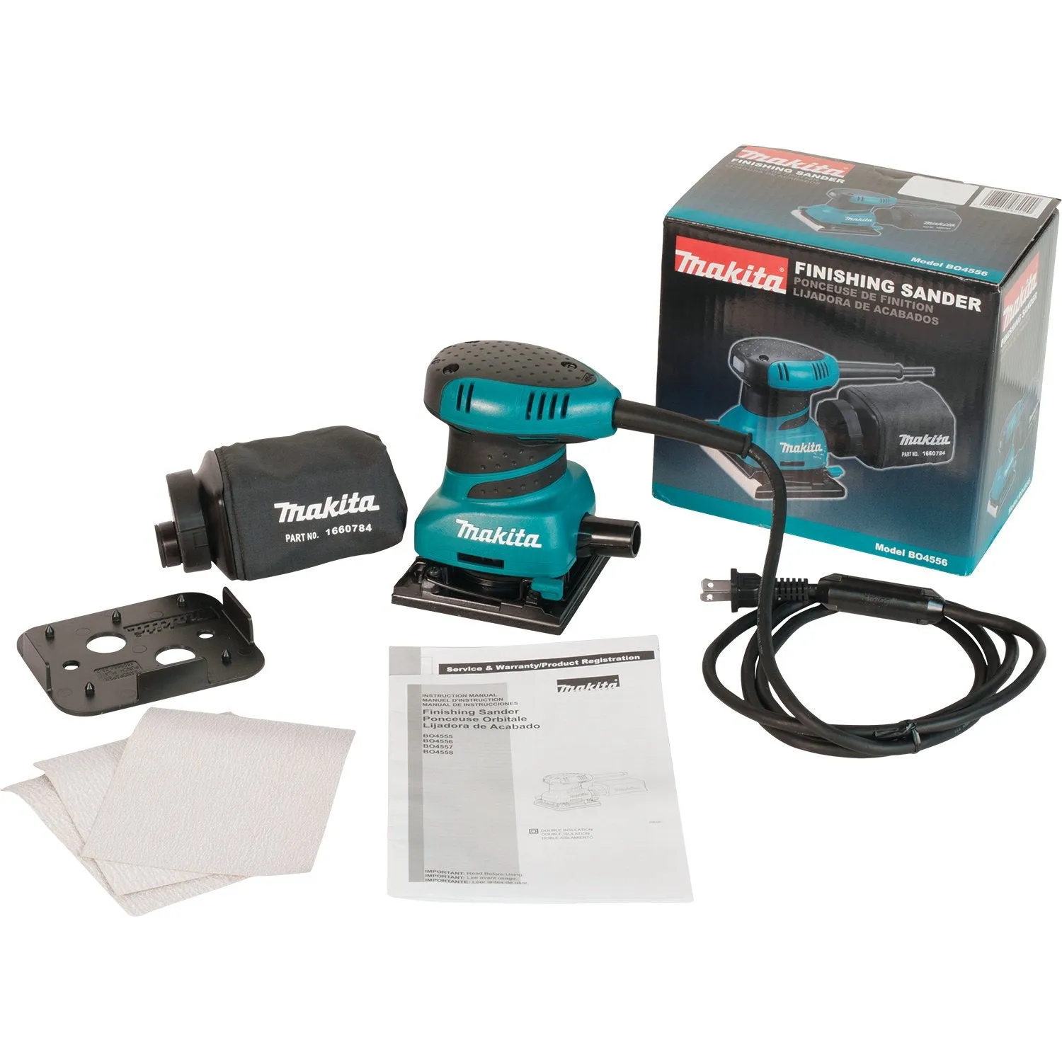 Makita (BO4556) 1/4 Sheet Finishing Sander