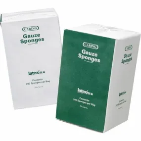 Medline Caring Gauze Sponges No Sterile 3" x 3" 200