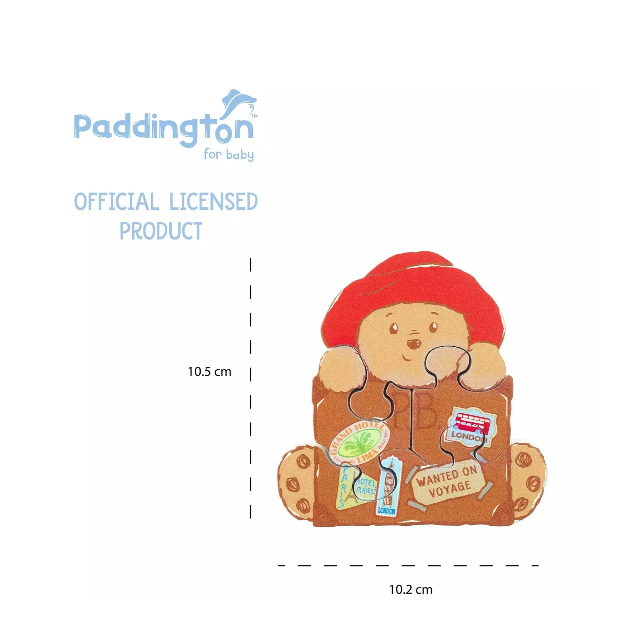 Mini Puzzle - Paddington With Suitcase