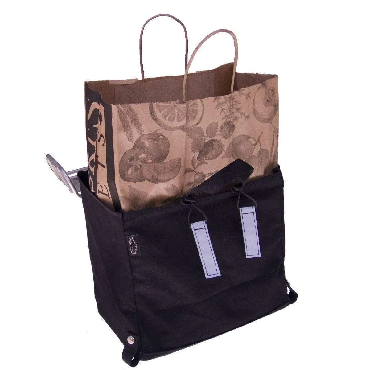 Minnehaha Canvas Grocery Bike Pannier