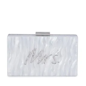 MRS Glitter Acrylic Box Clutch