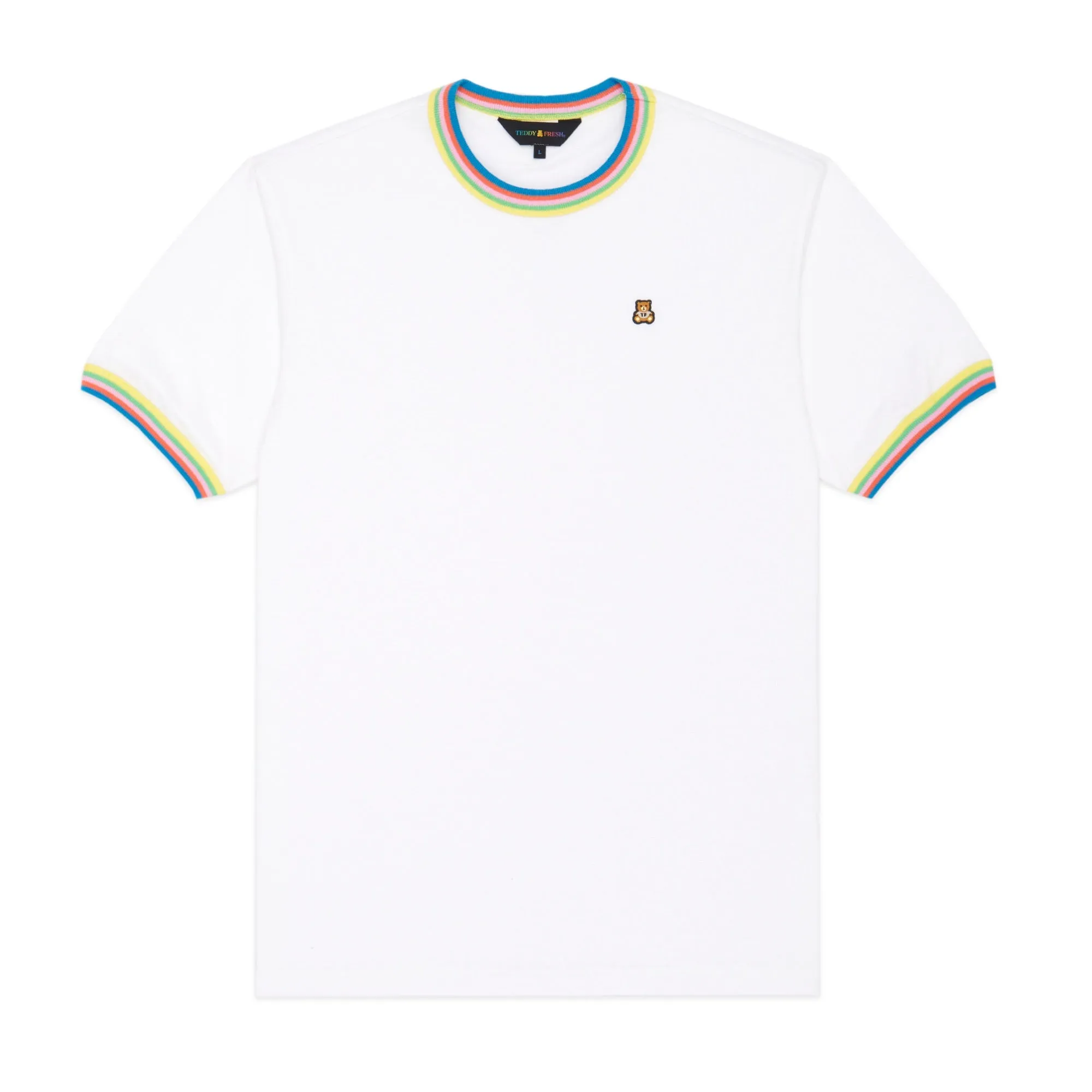 Multi-Colored Ringer Tee