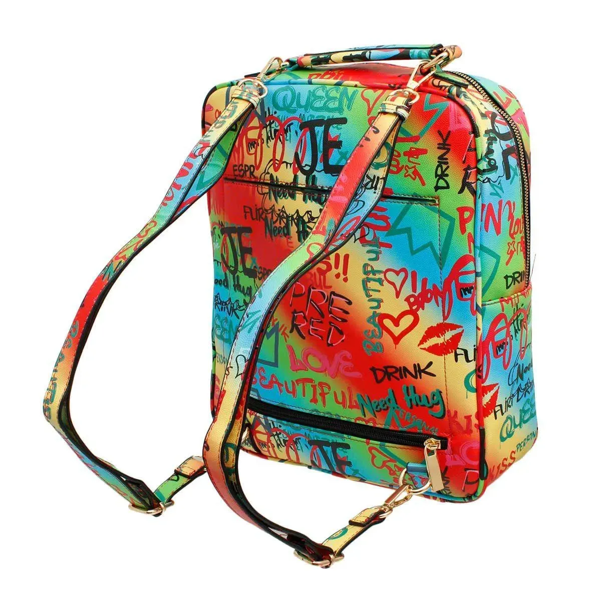 Multicolor Backpack Trolley Sleeve Convenience