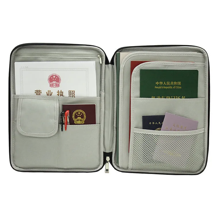 Multifunctional Portable Travel Multi-layer Organization Folder Storage Bag