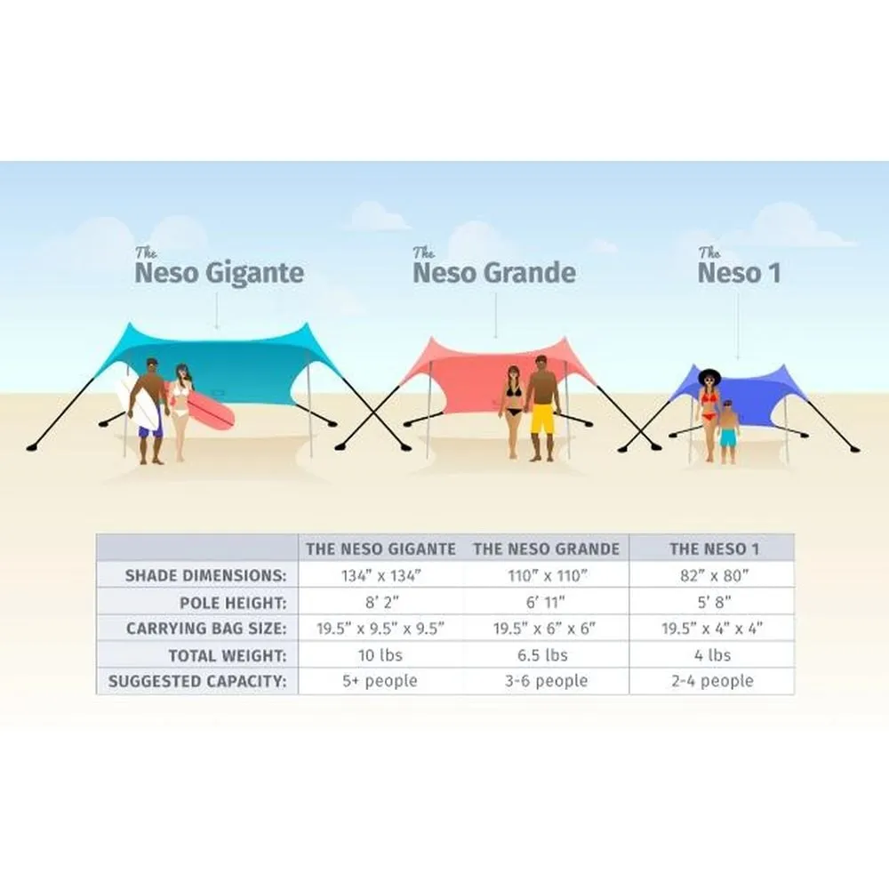 Neso Grande Beach Tent - Prints